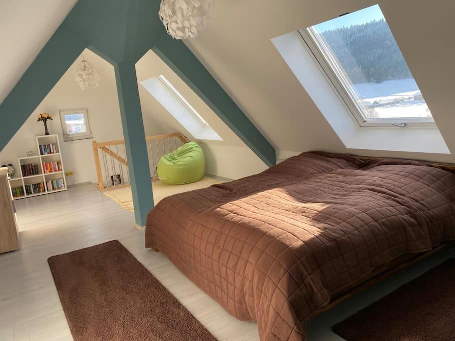 Loft Wohnung Mit Toller Aussicht Messstetten Exterior foto